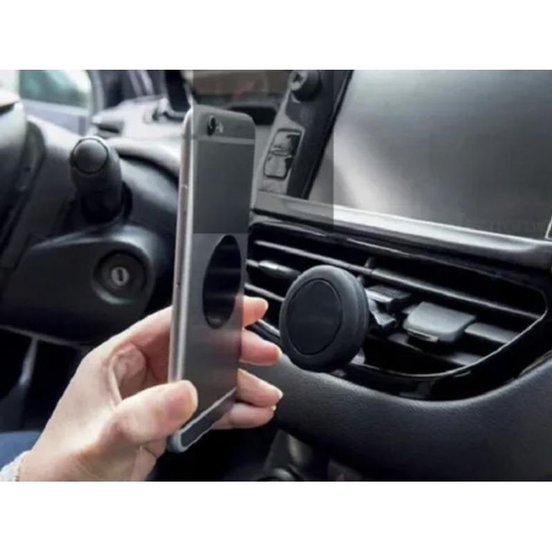 GENERICO - Soporte Magnético 360° para Celular en Rejilla de Auto