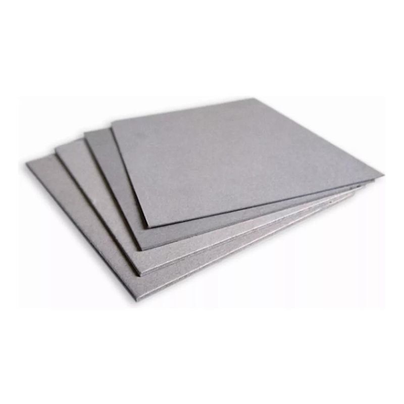 GENERICO - Pack de 10 Pliegos de Cartón Piedra Gris Para Manualidades