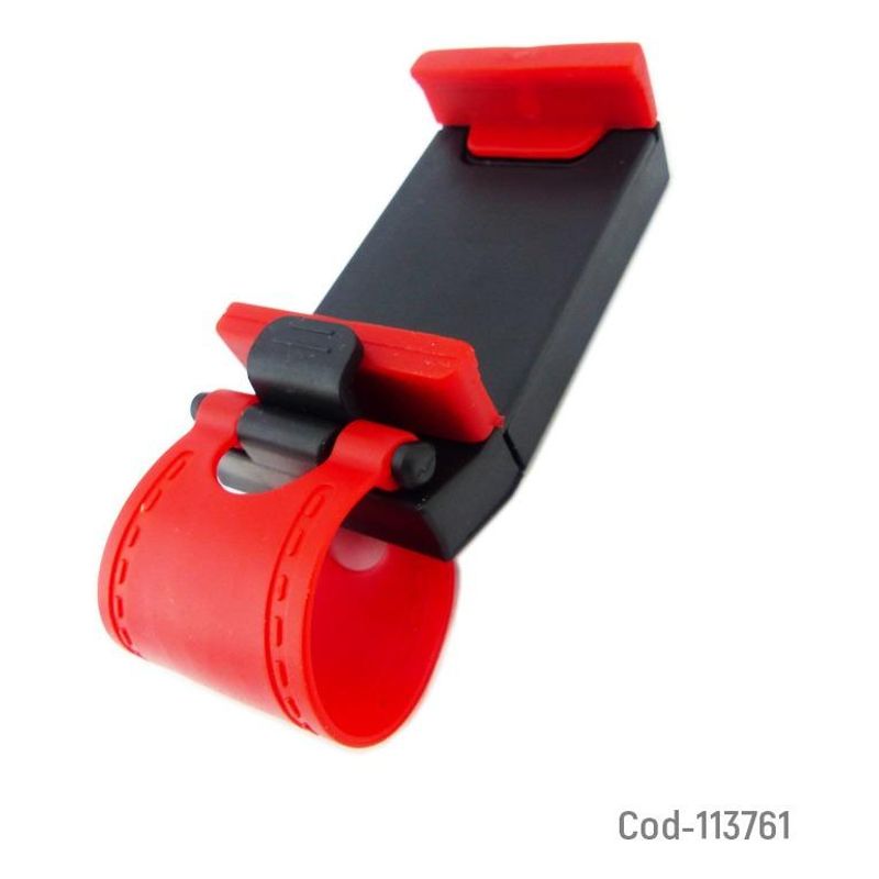GENERICO - Soporte de Smartphone Ajustable para Volante de Auto