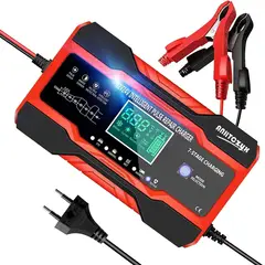 GENERICO - Cargador De Batería Rápido 12v 24v Gel Agm Ciclo Profundo