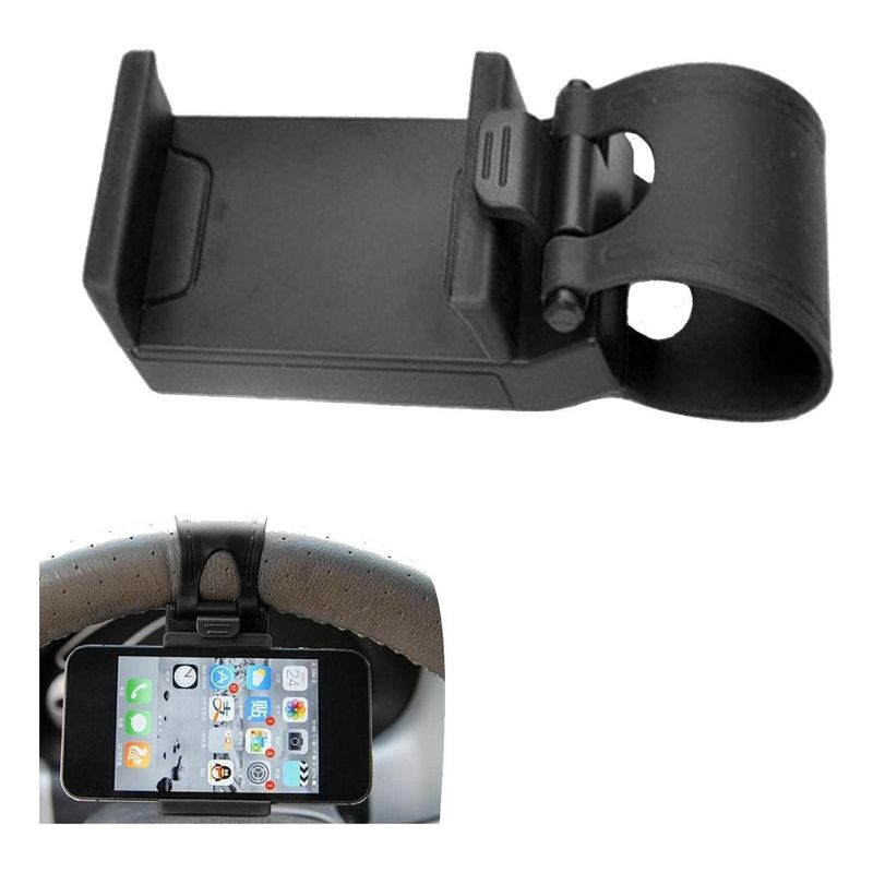 GENERICO - Soporte Universal para Teléfono en Volante de Auto