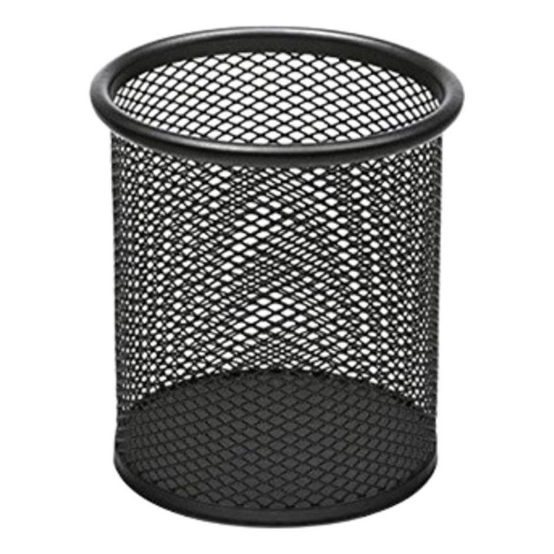 GENERICO - Organizador de Escritorio Minimalista con Rejilla Negra