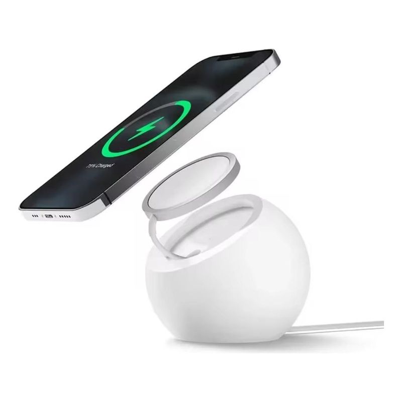 GENERICO - Soporte Estable de Silicona para Cargador Inalámbrico MagSafe