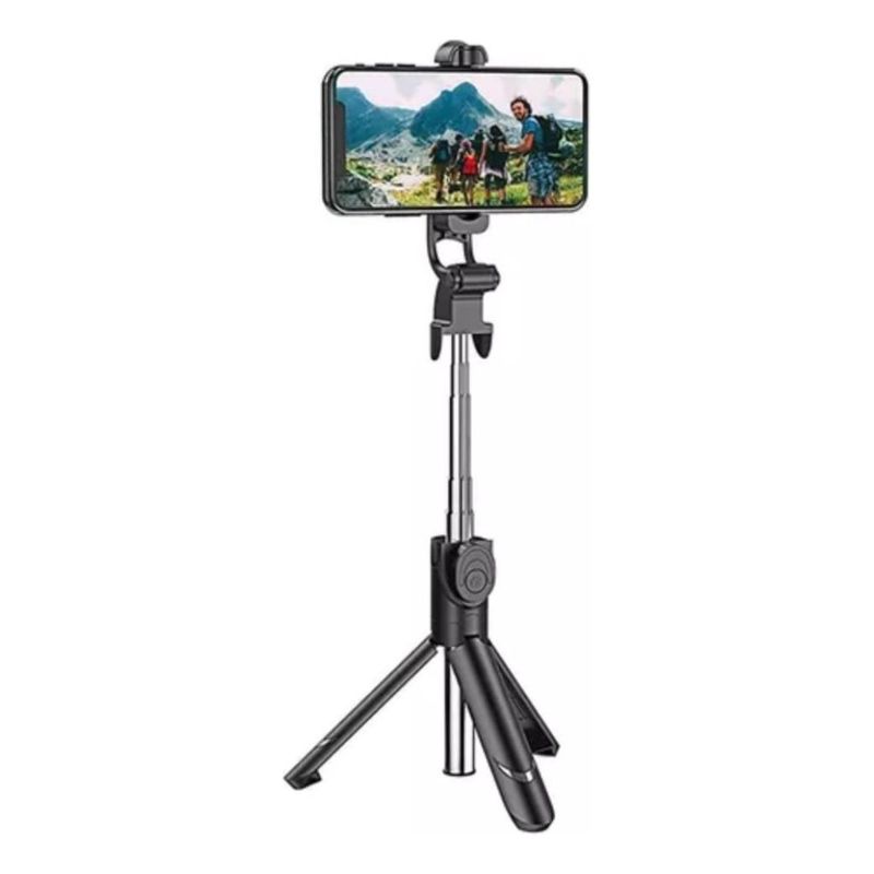 GENERICO - Kit de Monopod y Trípode Bluetooth con Control Remoto