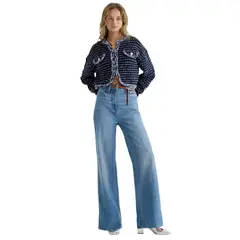 TIOZONEY - Jeans de pierna ancha