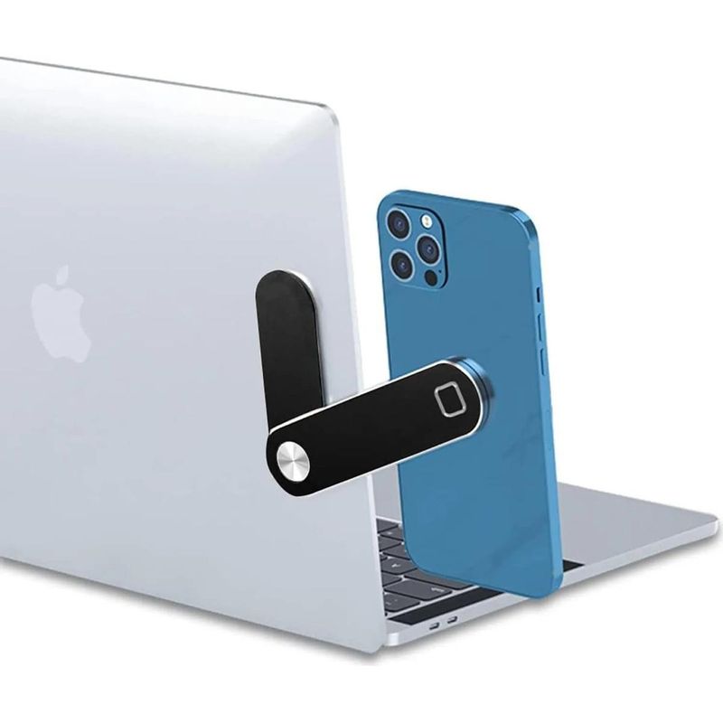 GENERICO - Soporte Magnético Plegable para Celular y Notebook