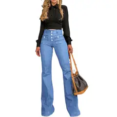 TIOZONEY - Jeans ajustados para mujeres