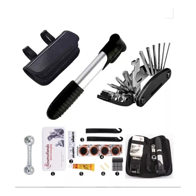 GENERICO - Kit Completo de Herramientas para Bicicletas y Reparaciones