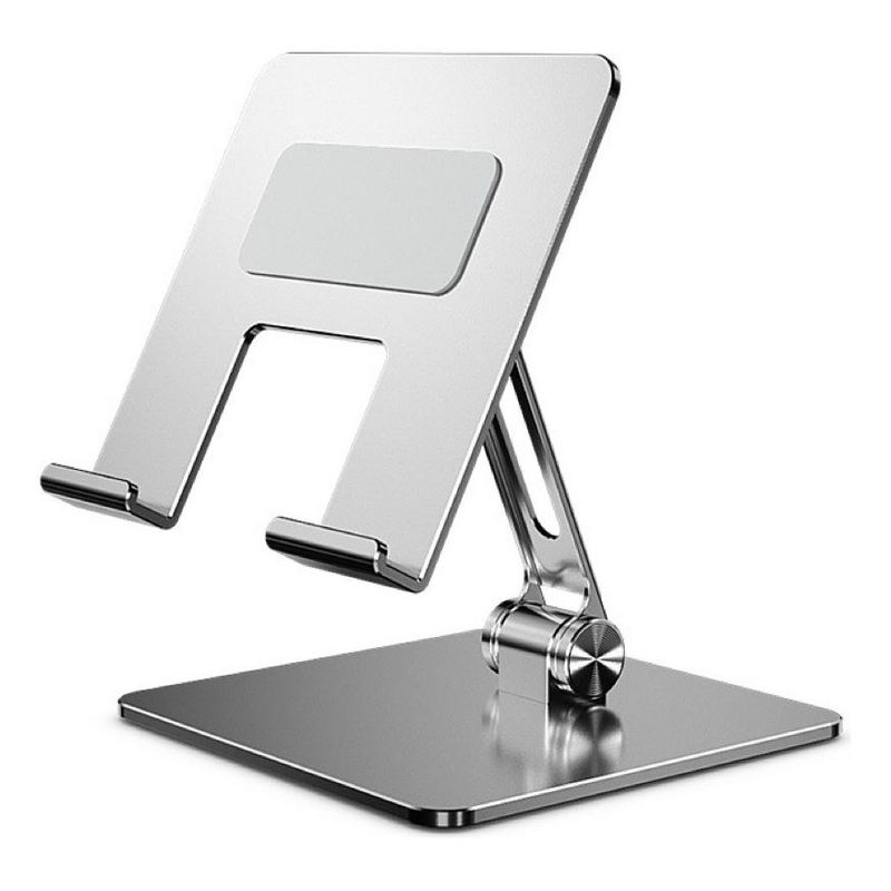 GENERICO - Soporte Metálico Plegable para Tablets y Smartphones