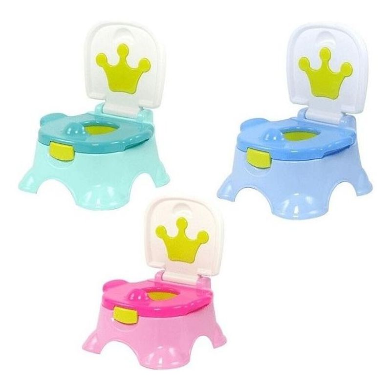 GENERICO - Orinal Musical 3 en 1 Silla y Taburete Infantil Princesas
