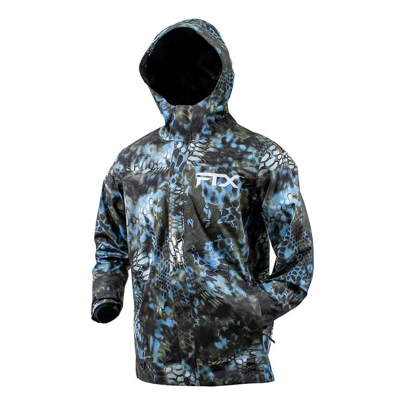 GENERICO - Chamarra Impermeable Premium para Lluvia y Pesca Hombre