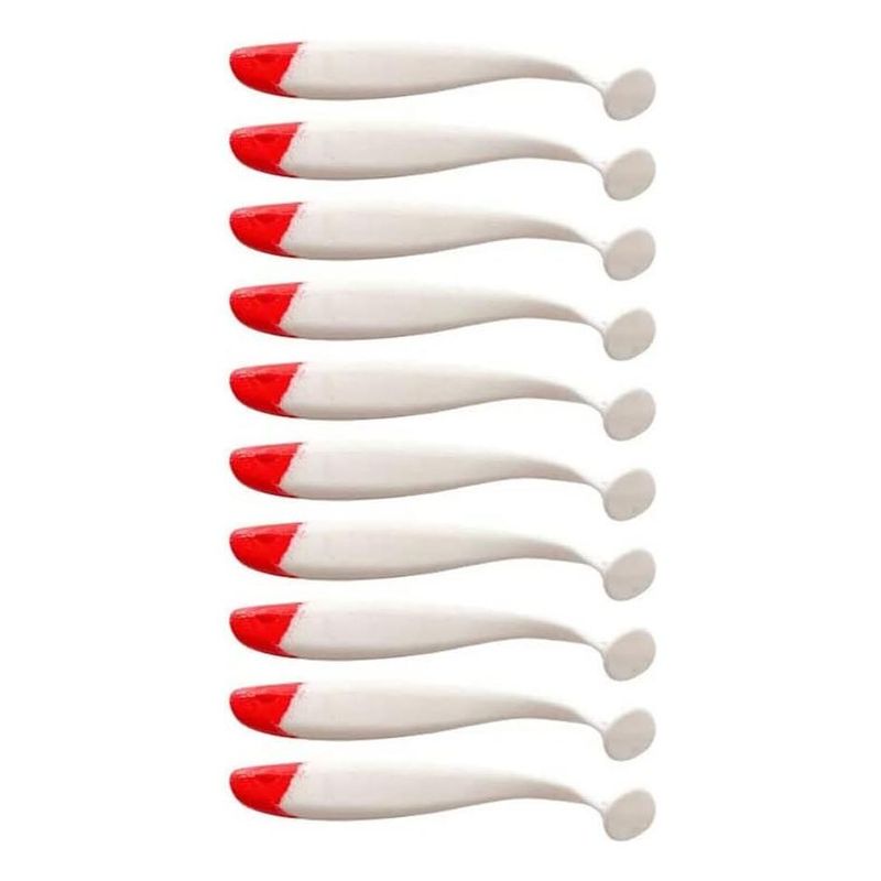 GENERICO - Kit de 50 Cebos Suaves para Pesca en Agua Dulce y Salada