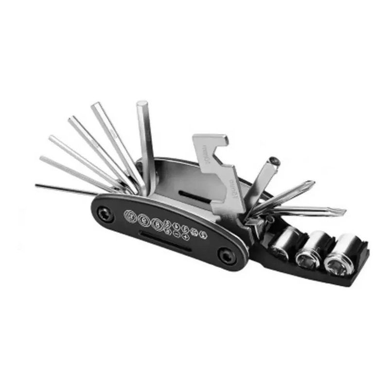 GENERICO - Kit de Herramientas Compacto para Reparar Bicicletas
