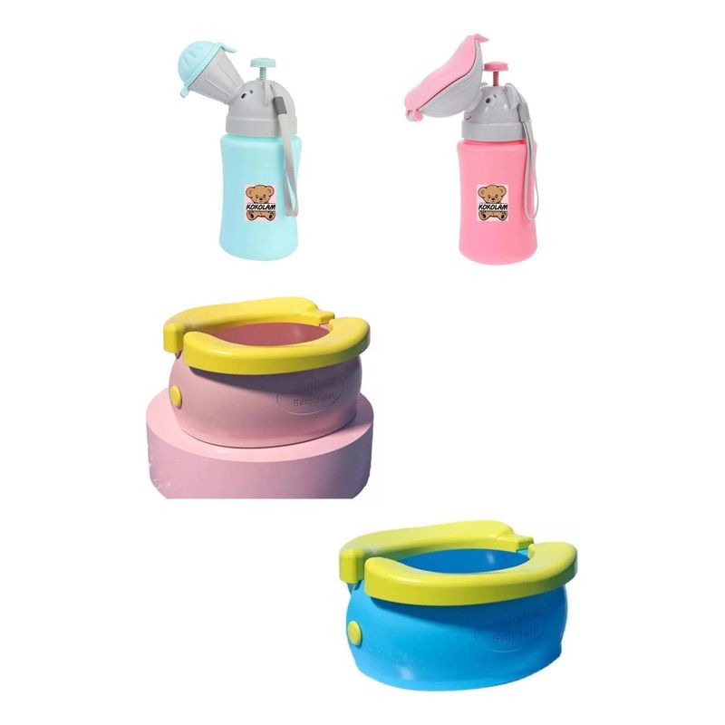 GENERICO - Orinal Portátil Plegable para Bebés y Niños Viajeros