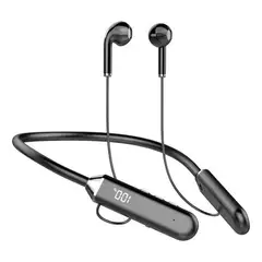 GENERICO - Audífonos Bluetooth Deportivos con Luz LED y Diseño Ergonómico