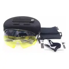 GENERICO - Lentes Tácticos UV400 Intercambiables para Outdoor y Deporte