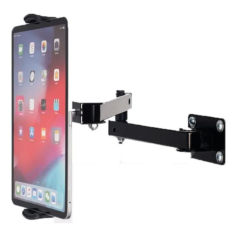 GENERICO - Soporte Giratorio de Aluminio para Tablet y Teléfono