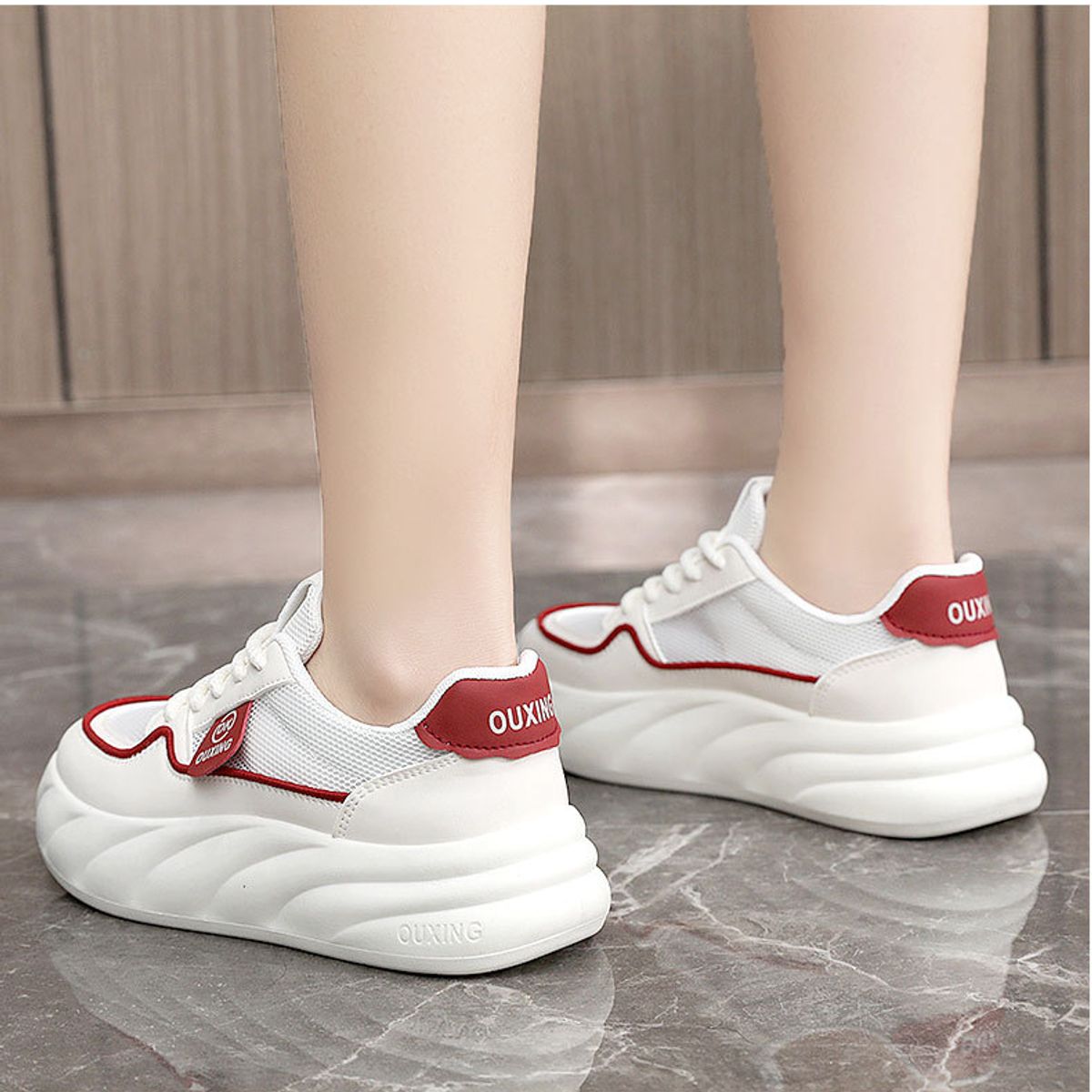 DANWEILE - Zapatos casuales diarios de mujer