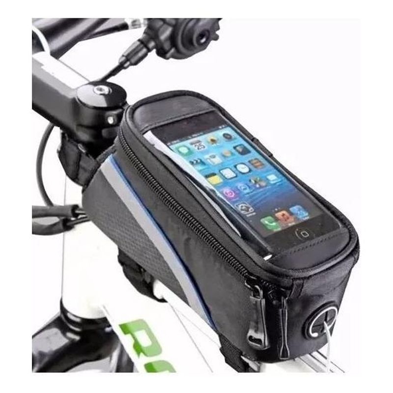 GENERICO - Bolsos Prácticos para Bicicleta con Visor para Celular