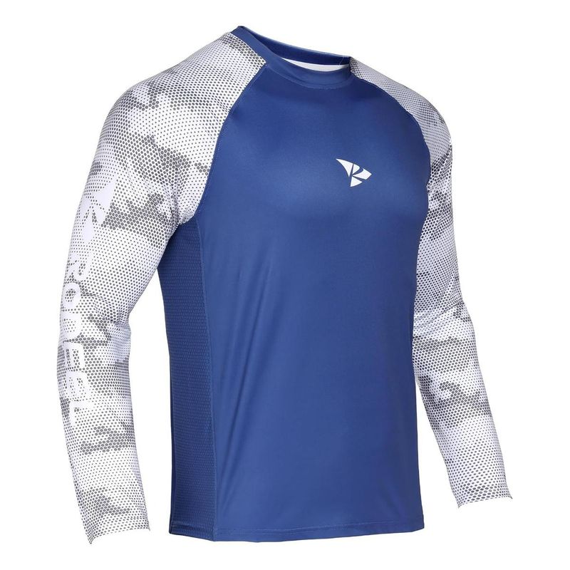 GENERICO - Playera de Pesca Hombre Manga Larga con Ventilación UPF 50