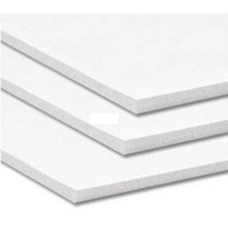 GENERICO - Pack de 10 Pliegos de Cartón Pluma Blanco 50x70 cm
