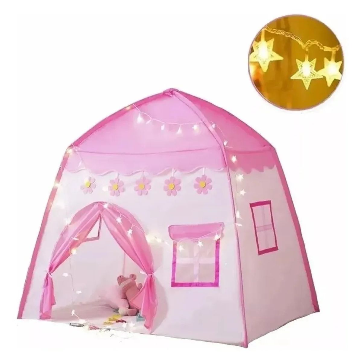 KUANGYE - Castillo Casita Carpa Princesa De Niños Interior Y Exterior