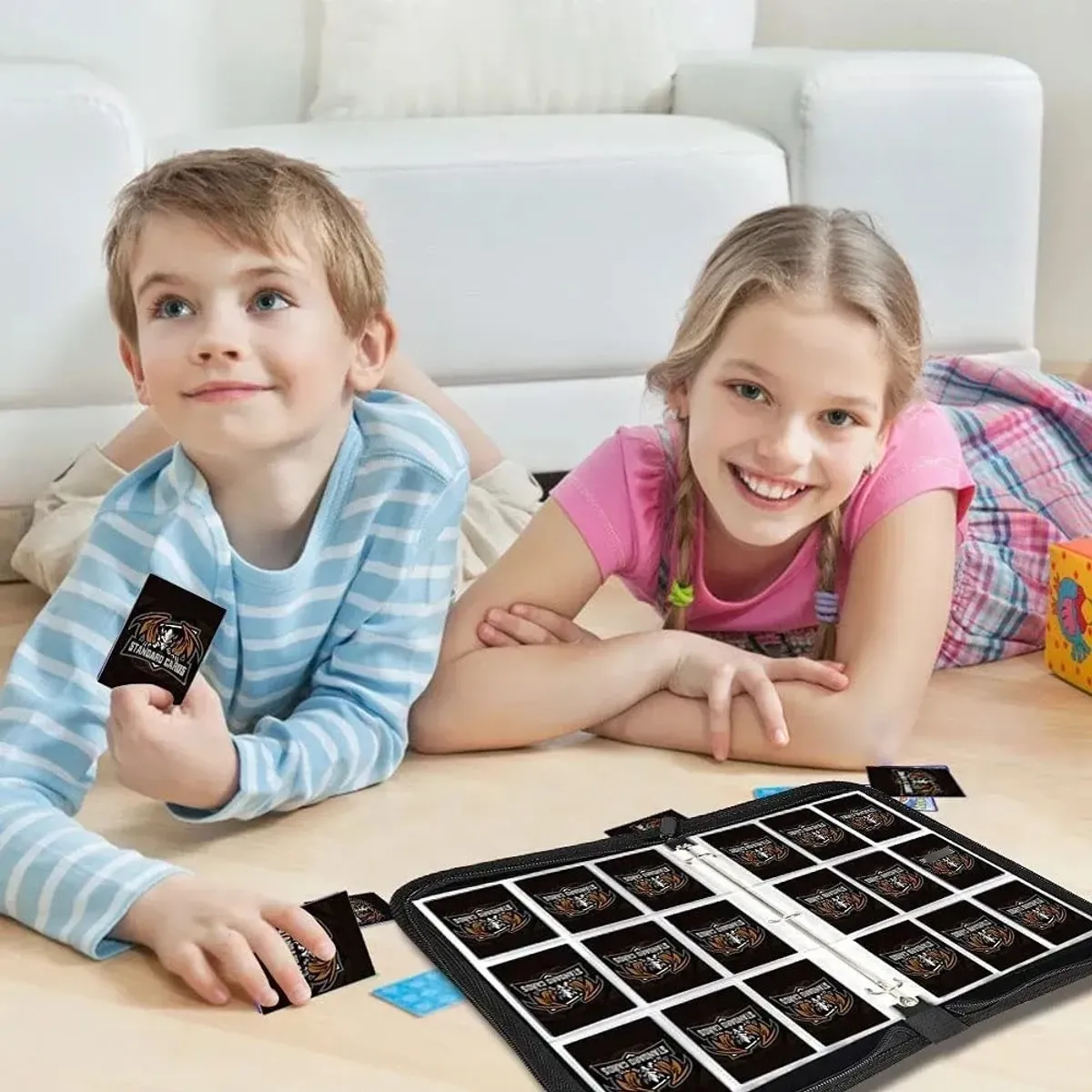 KUANGYE - Carpeta Cartas Tcg 900 Bolsillos Para Yugioh Magic Pokémon