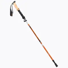 MERRELL - Bastón de Trekking Plegable Folding Trekking Naranjo
