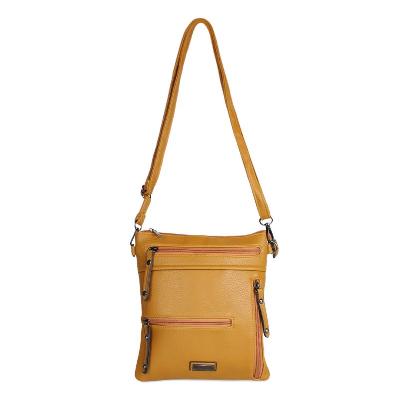 ANABELLA SACHI - Cartera bandolera Luna camel Anabella Sachi