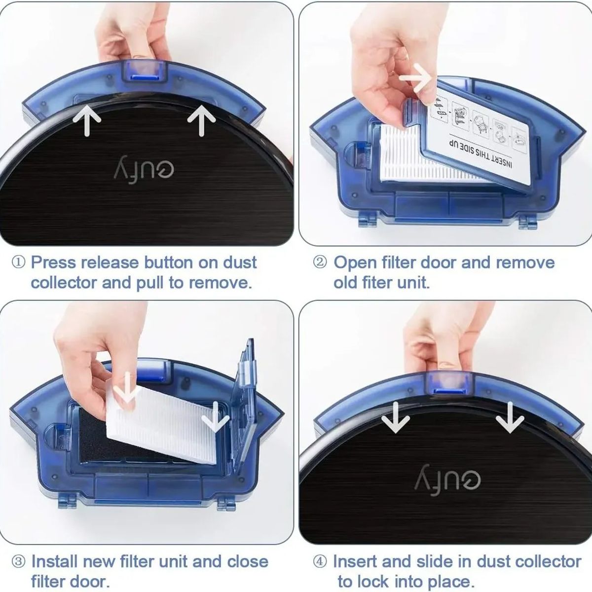 KUANGYE - Pack De 9 Repuestos Accesorios Para Aspiradora Robovac Kuangye