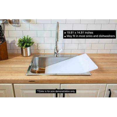 Imagen 2 del producto Tabla Cortar Profesional Blanca 46x32x18cm Tabla Profesional