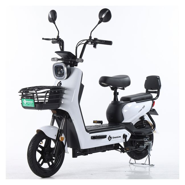 GREEN LINE - Bicimoto Eléctrica GREENLINE Modelo P20 Color BLANCO