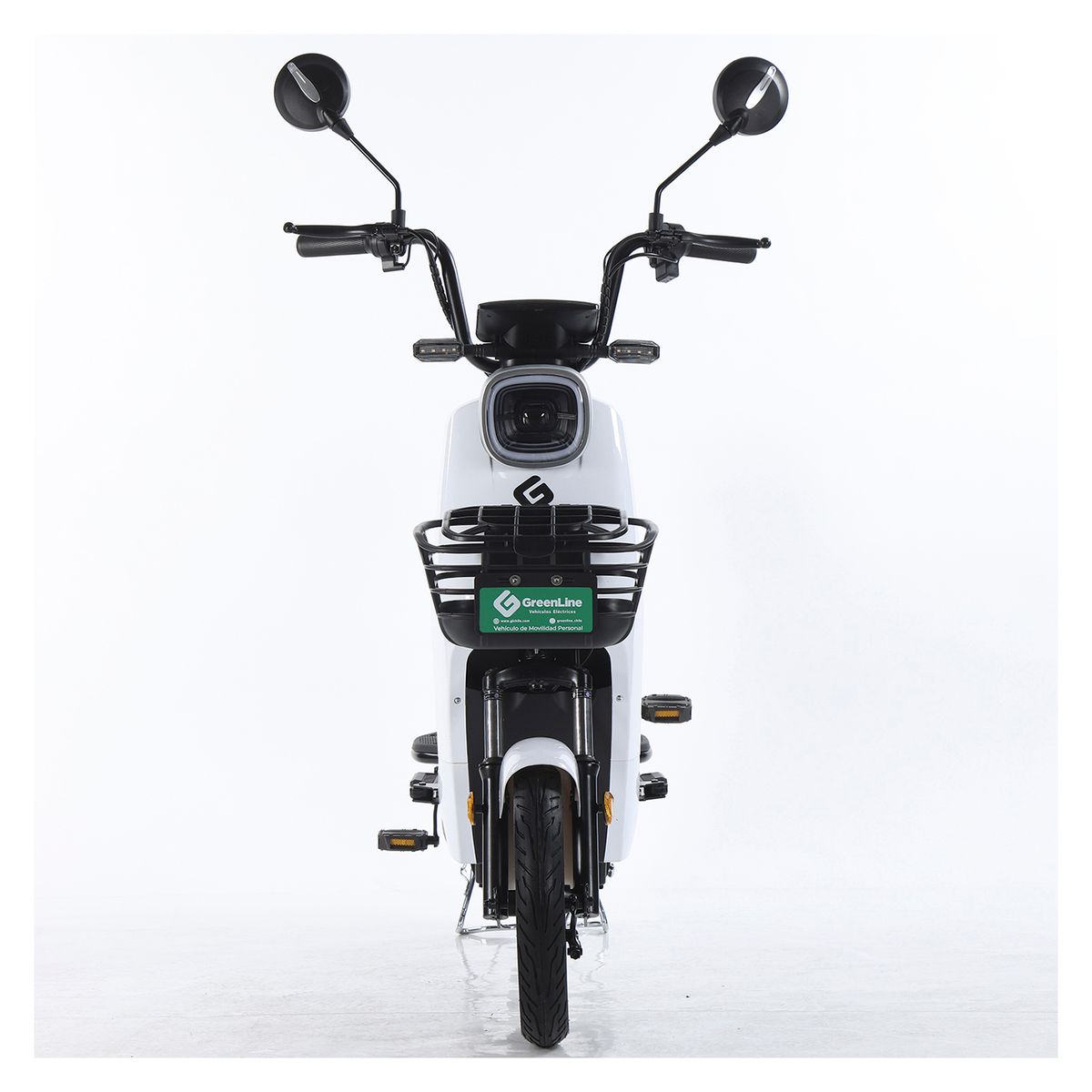 GREEN LINE - Bicimoto Eléctrica GREENLINE Modelo P20 Color BLANCO