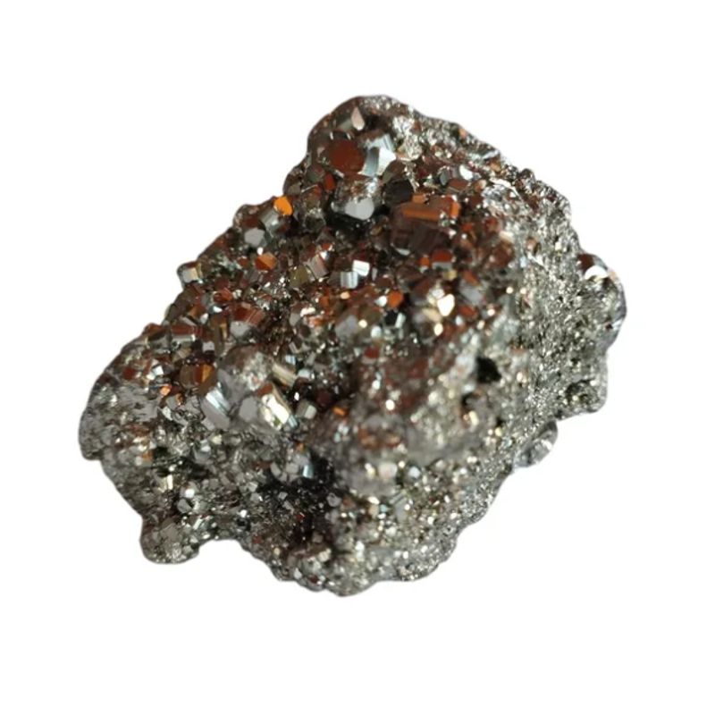 GENERICO - INCREIBLE PIRITA PIEDRA ENERGETICA . PESO 128 GRAMOS