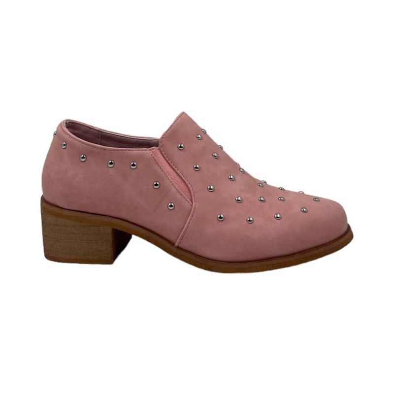 HERIEL - Zapato Rosa Tachas Mujer