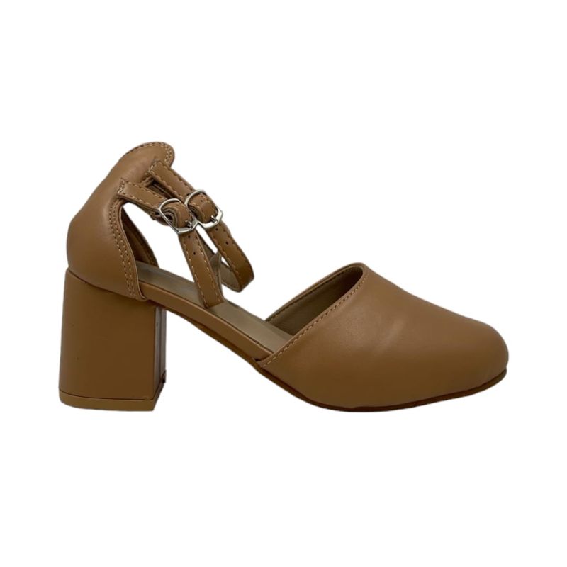 HERIEL - Zapato Beige Bajo Mujer