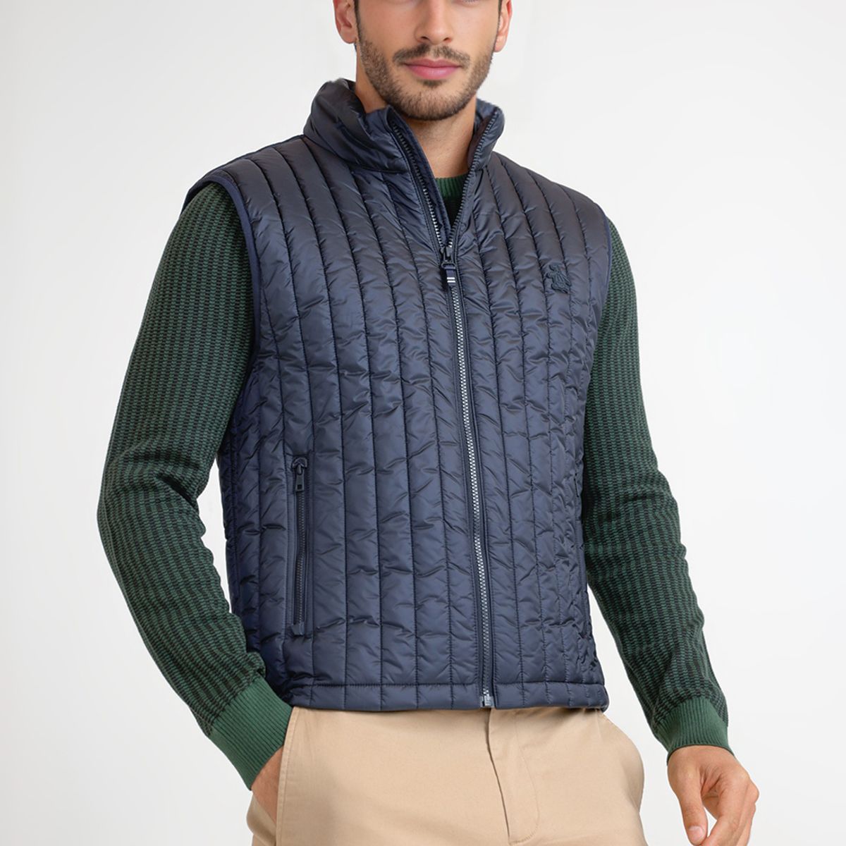 ORIGINAL PENGUIN - Parka Sin Manga Hombre Navy