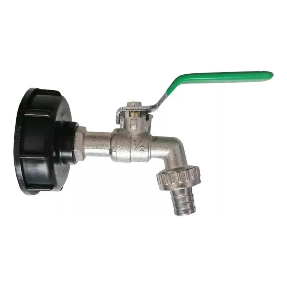 GENERICO - Pack Tapa Roscada S60x6 Tanque IBC + LLave 12 Pulgada