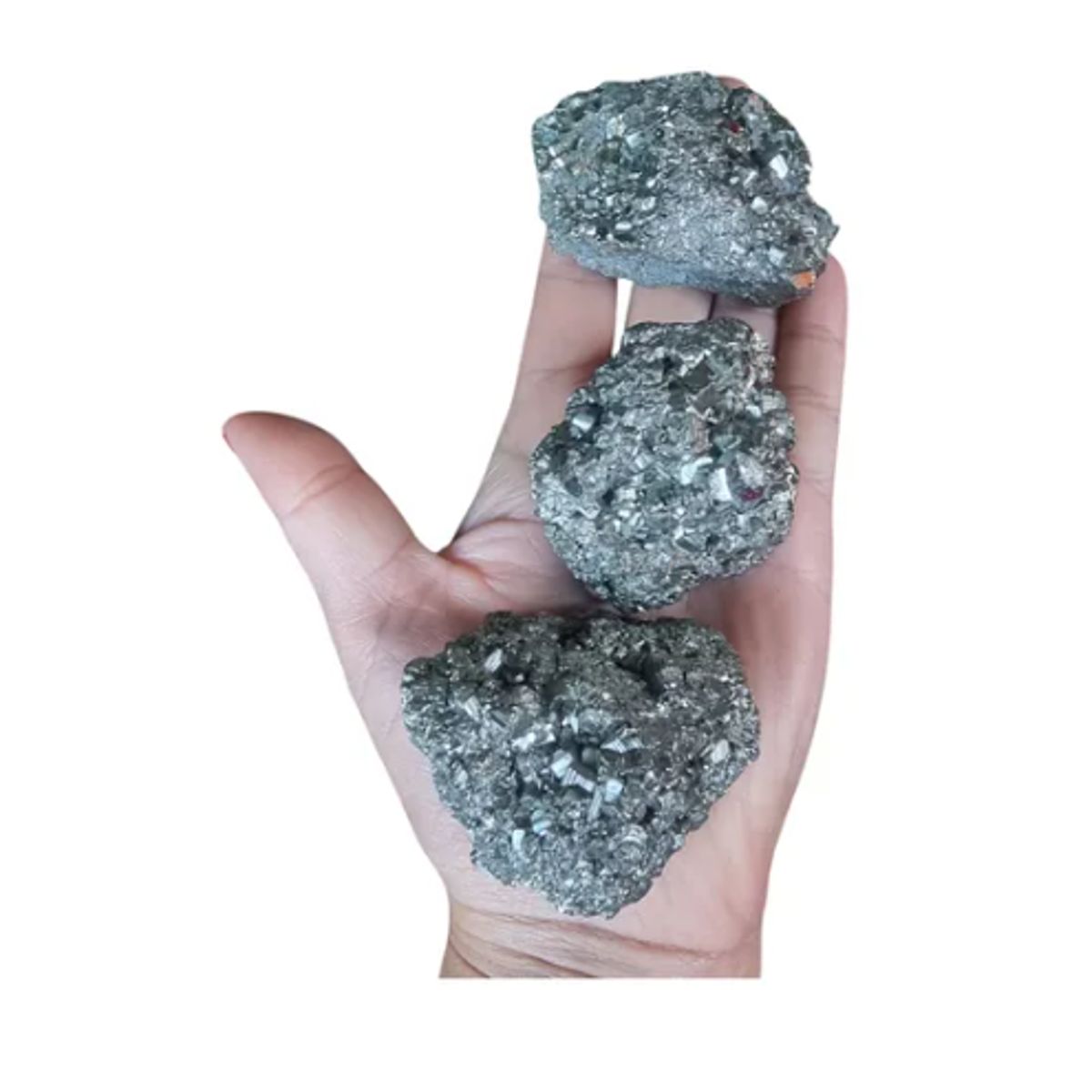 GENERICO - Pirita Increíble Piedra Energética Natural Grande Unidad