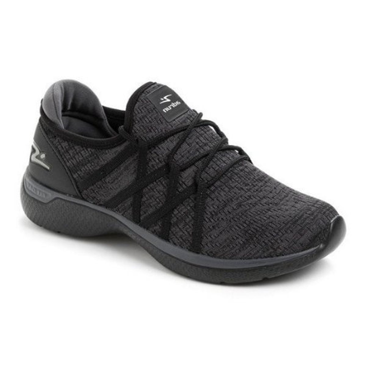 POZATINI - ZAPATILLA DEPORTIVA MUJER ADRUN NEGRA GRIS 9003