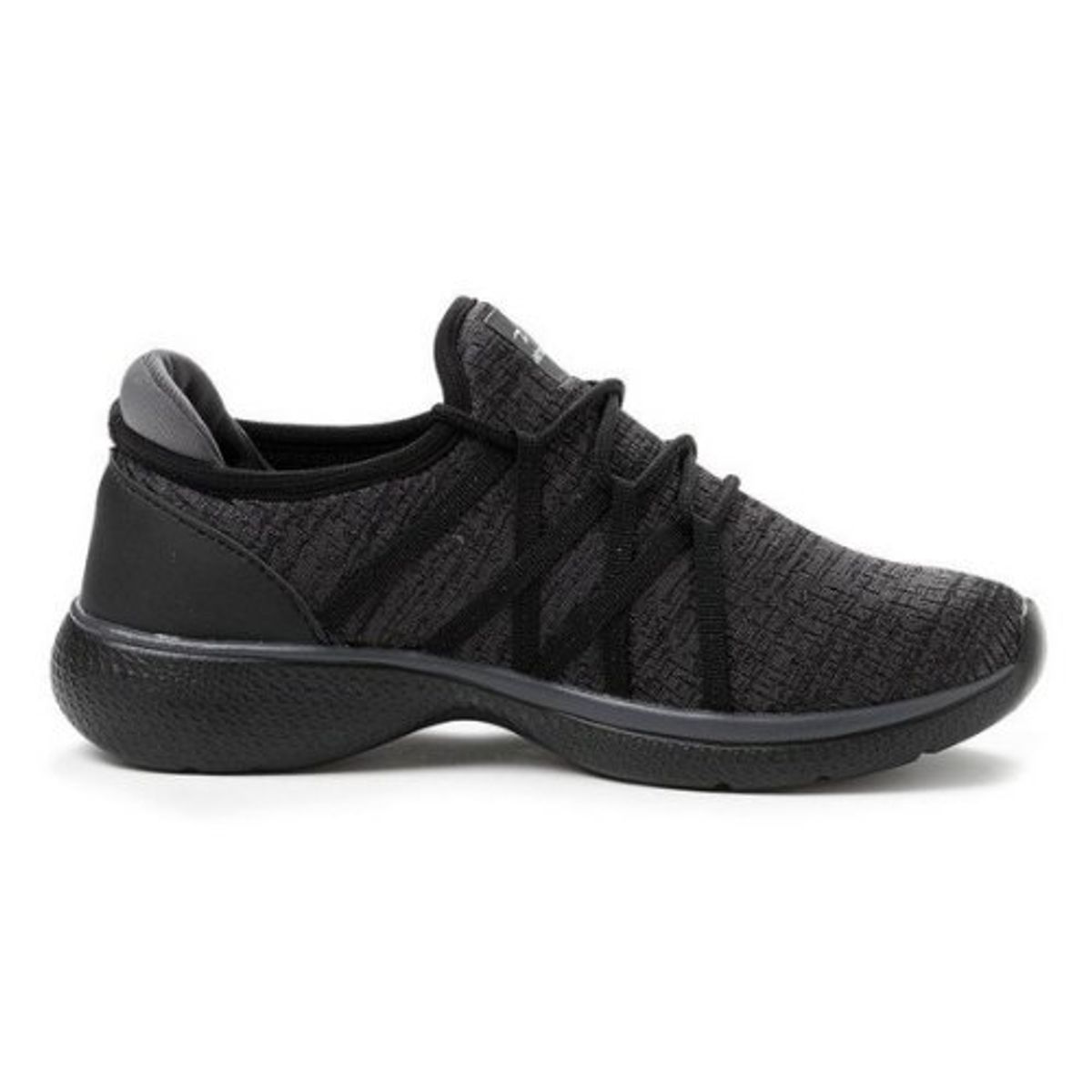 POZATINI - ZAPATILLA DEPORTIVA MUJER ADRUN NEGRA GRIS 9003