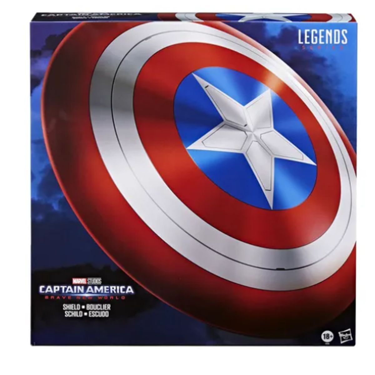 HASBRO - Escudo Capitan America Brave New World Soldier Marvel Legends