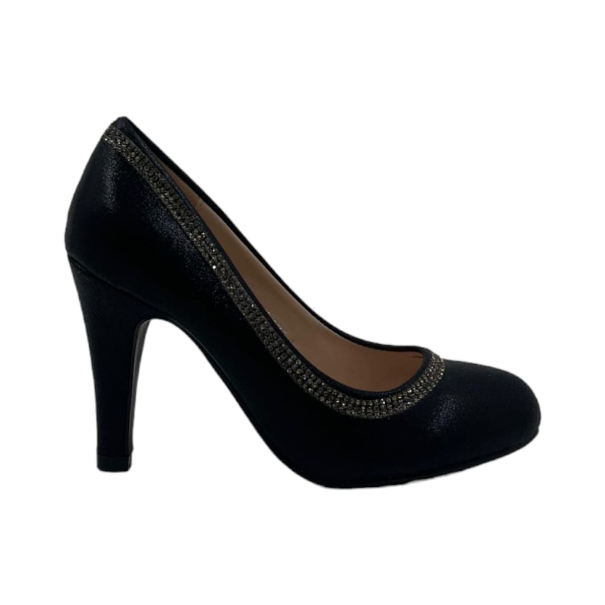 HERIEL - Zapato Negro Taco Aguja