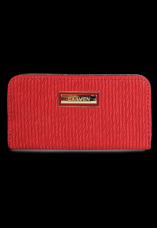 Billetera mujer Abby roja Rojo TALLA UNICA