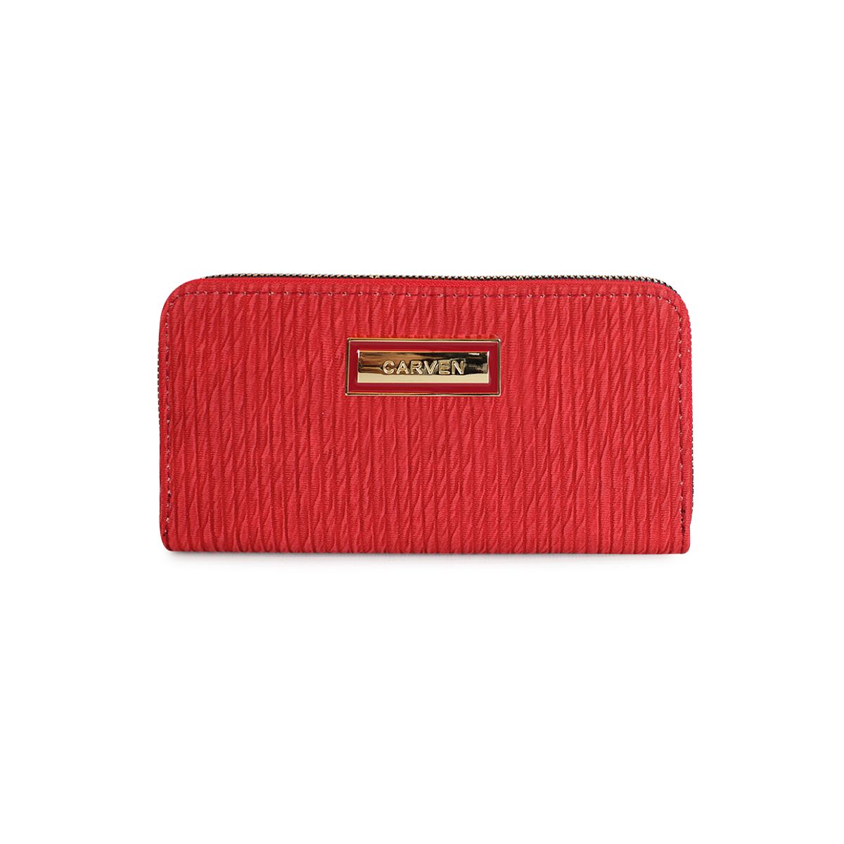 CARVEN - Billetera mujer Abby roja Carven
