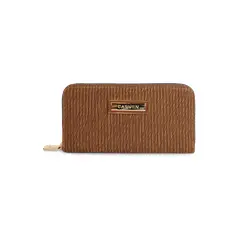 CARVEN - Billetera mujer Abby café