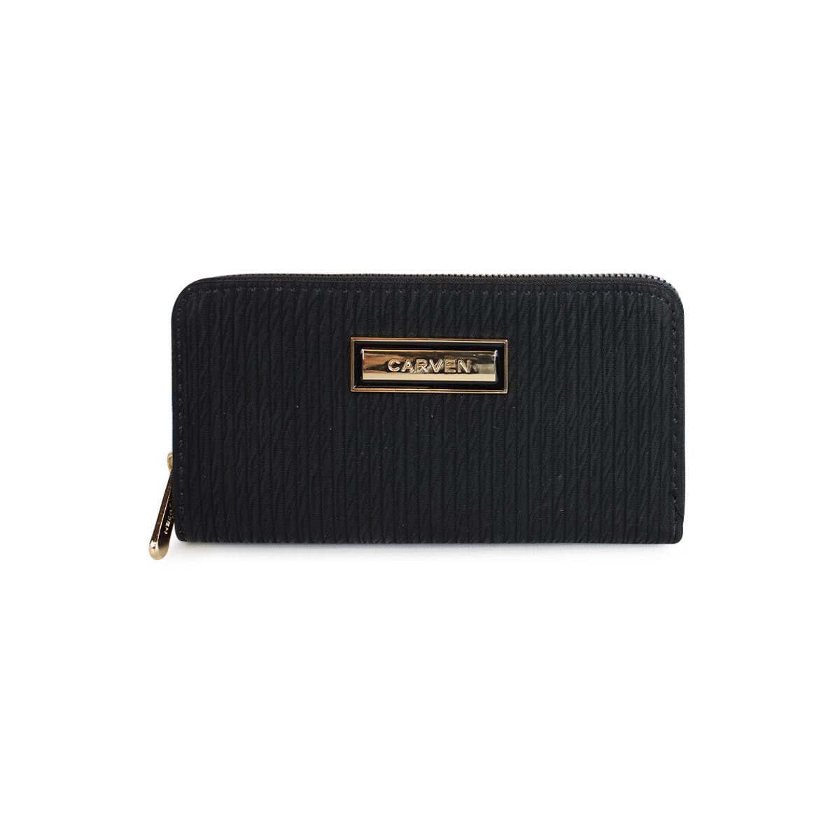CARVEN - Billetera mujer Abby negra Carven