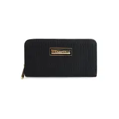 CARVEN - Billetera mujer Abby negra