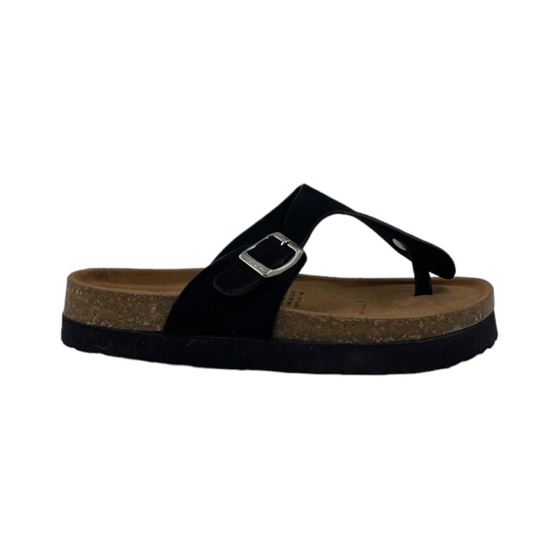 HERIEL - Sandalia Negra Plataforma Mujer