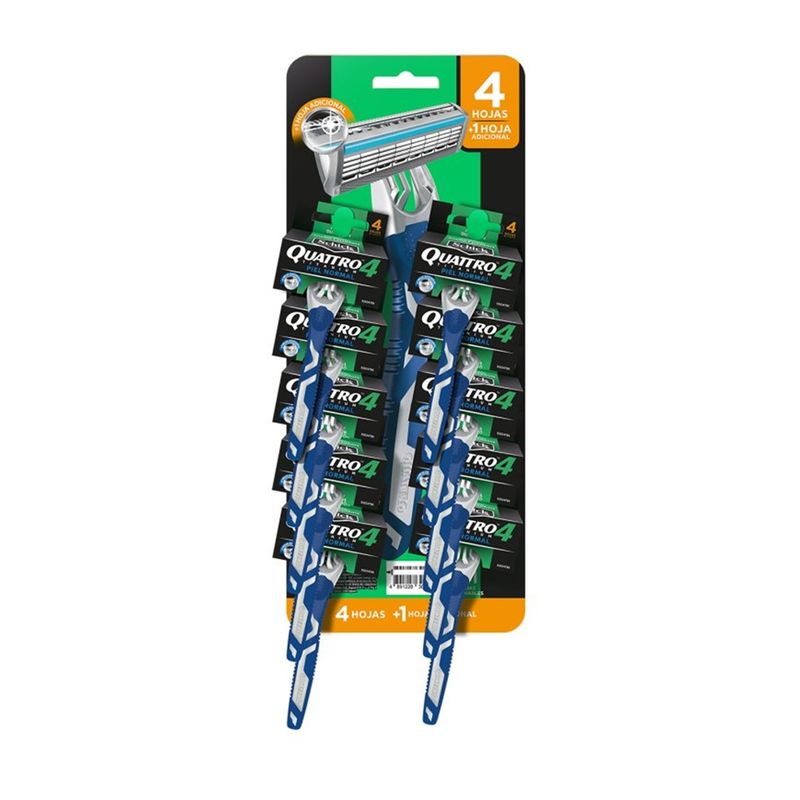SCHICK - Pack X5 Maquina De Afeitar Schick Quattro Titanium